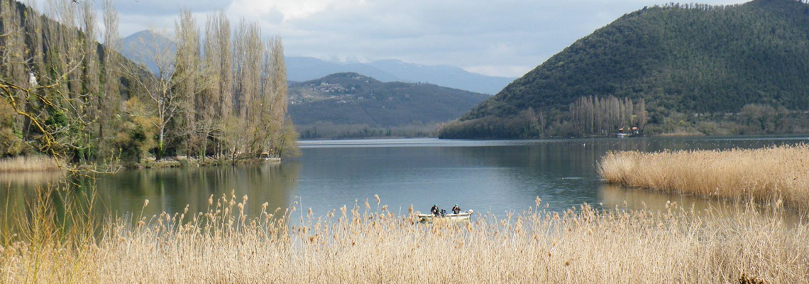 lake of piediluco pilgrimage of francesco southern on foot T7