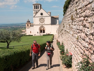 Abschnitt 5A Variante - von Valfabbrica nach Assisi