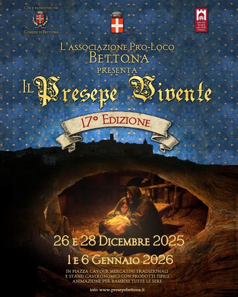 spielplan Presepe Vivente di Bettona 2024- Bettona