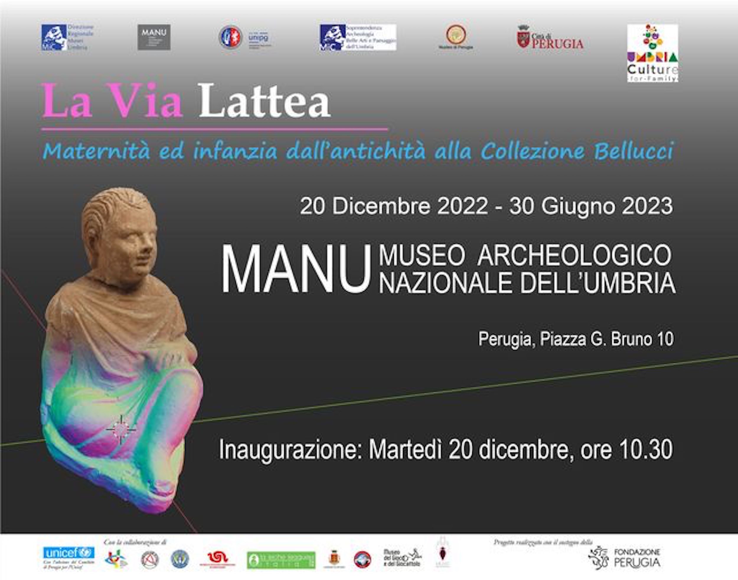 Titolo: La Via Lattea. Maternità ed Infanzia dall'Antichità alla Collezione Bellucci