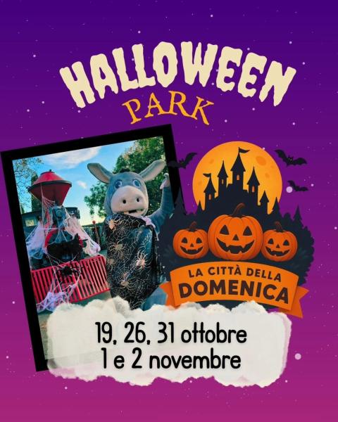 playbill Halloween Park - Città della Domenica - Perugia