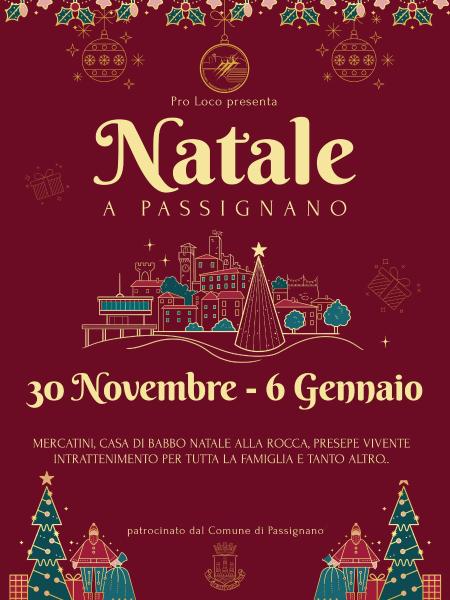 playbill Christmas in Passignano sul Trasimeno -  Passignano sul Trasimeno