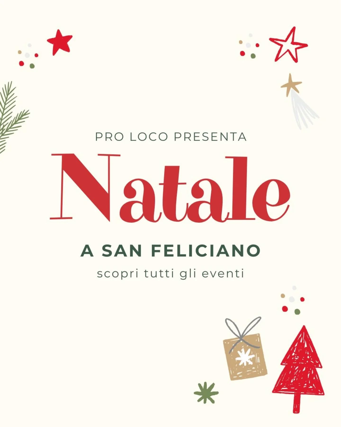 Plakat von Natale a San Feliciano 2025 in Magione