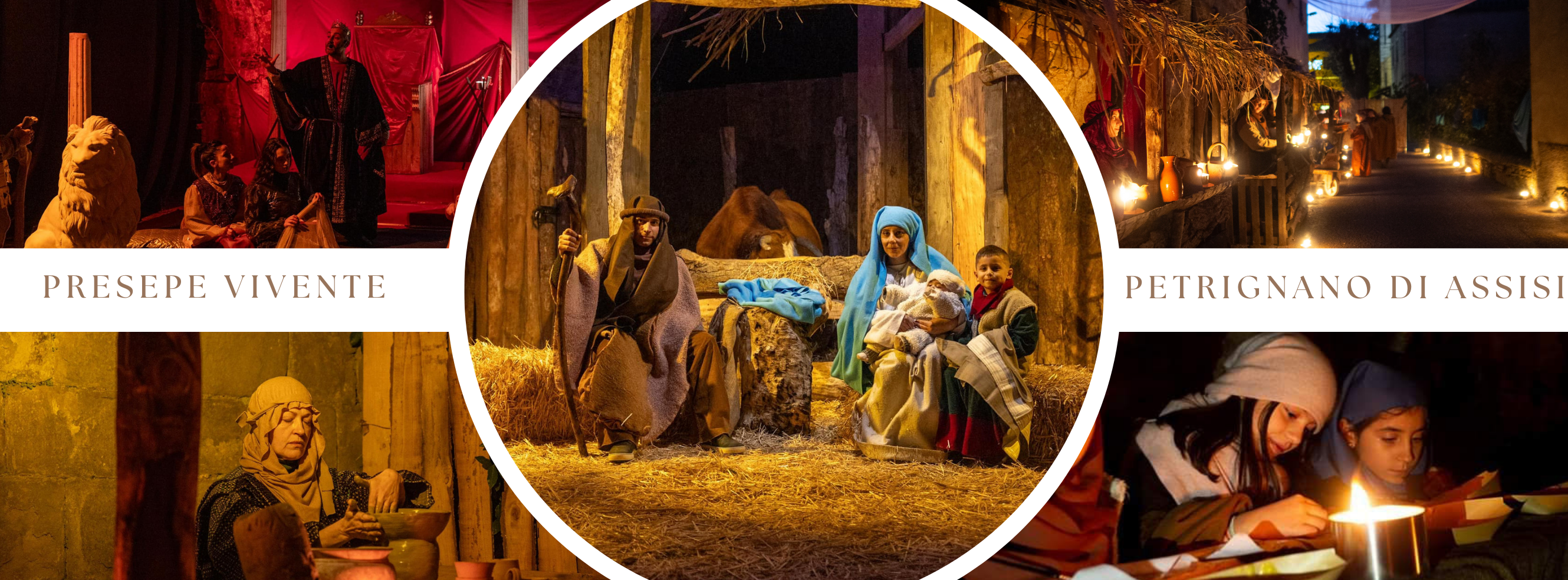 playbill Presepe Vivente di Petrignano di Assisi 2025 - Assisi