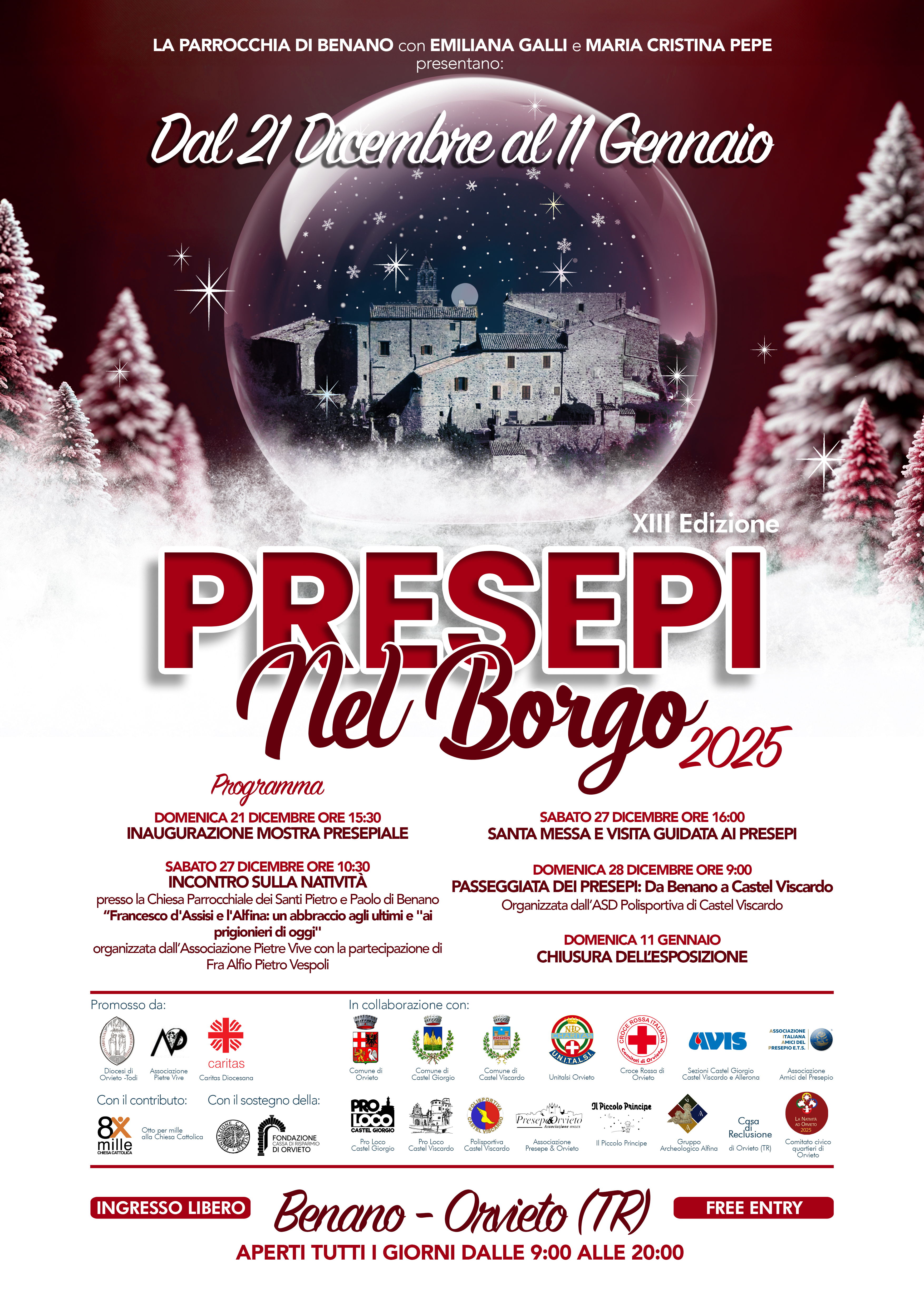 spielplan Krippen im Dorf - Orvieto