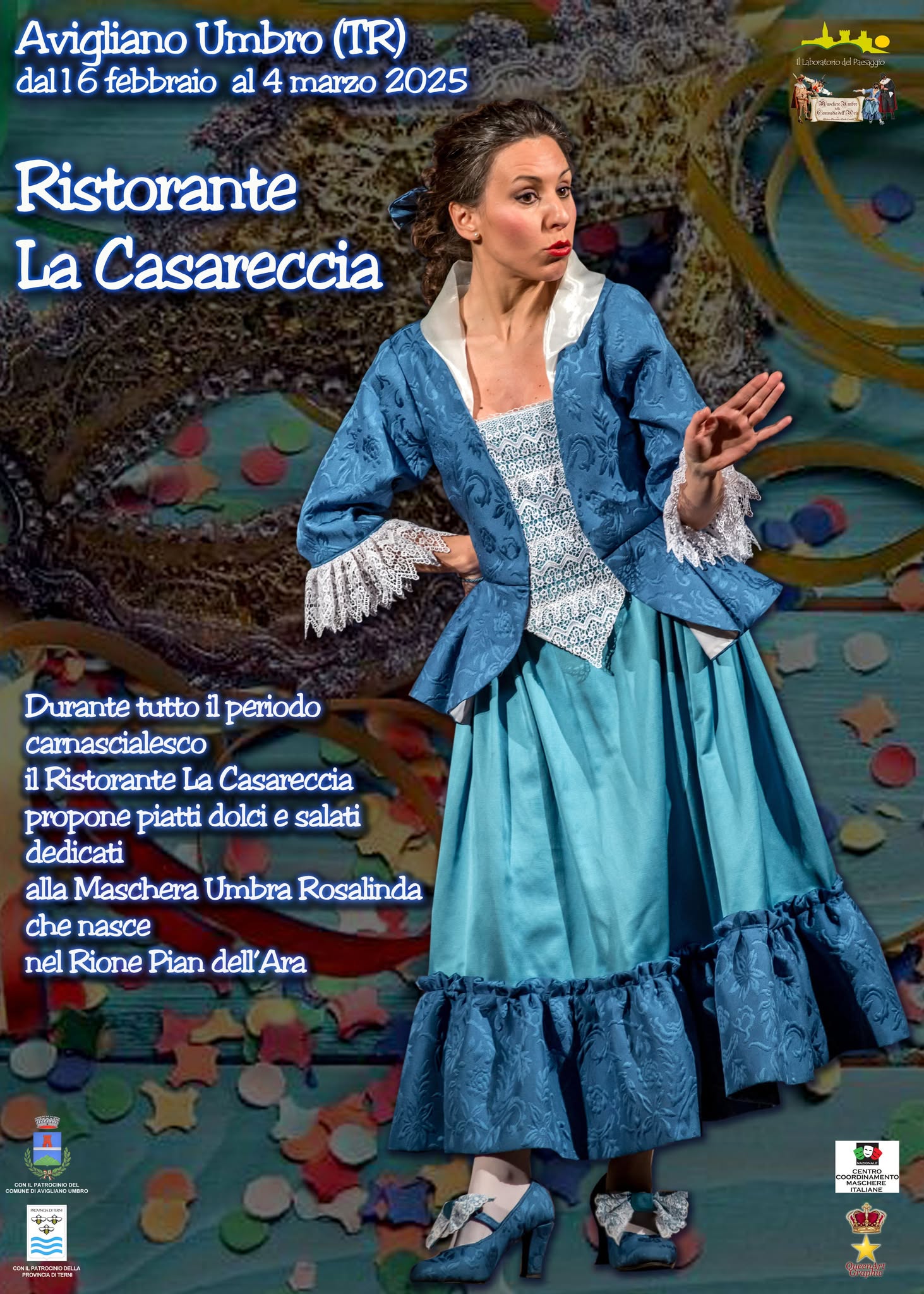 Poster del trionfo del carnevale Avigliano