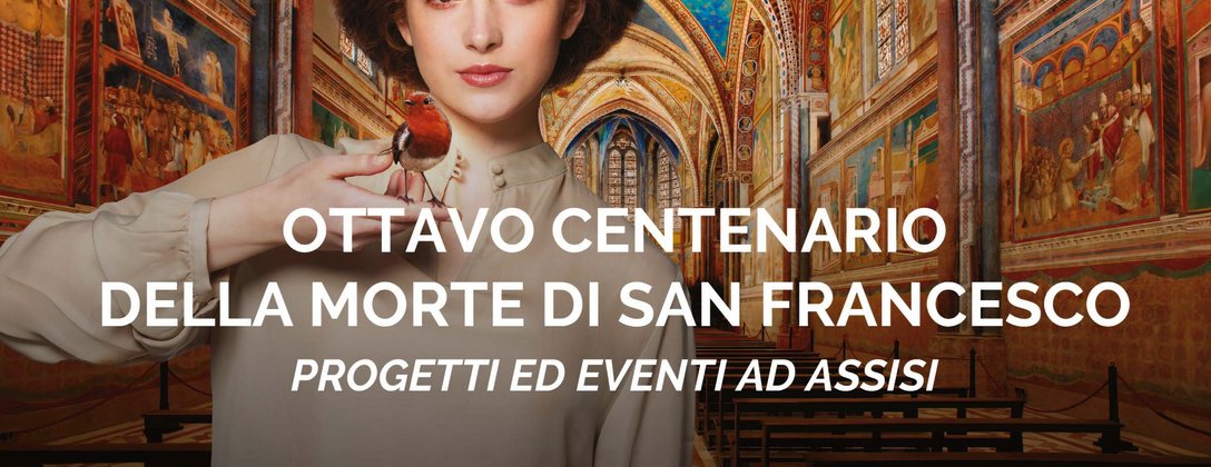 poster centanario morte san francesco