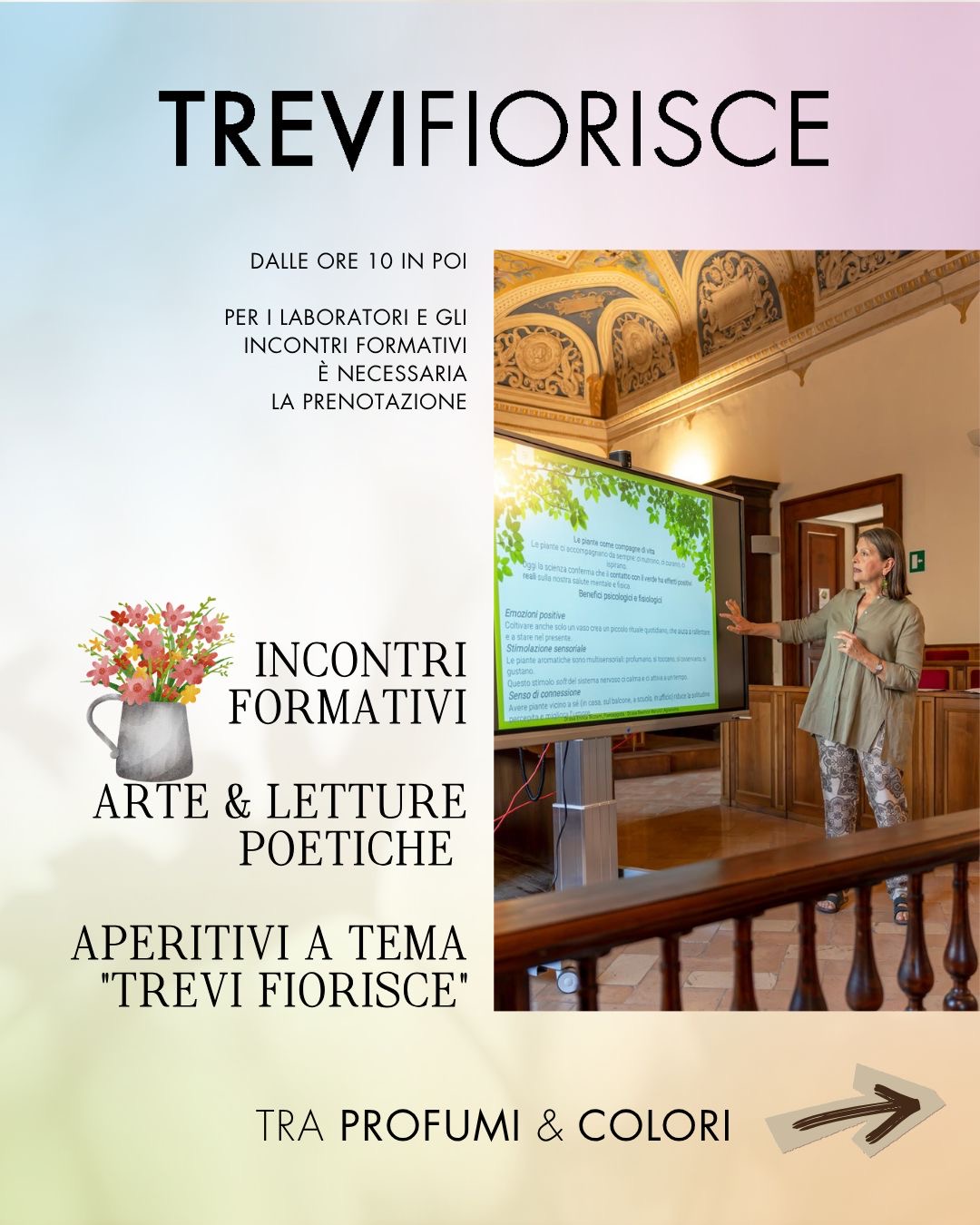 Programme of Trevi Fiorisce in Trevi