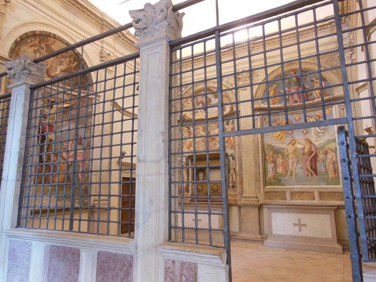 Titolo: The Nunziatella Oratory in Foligno with Perugino’s Baptism of Christ