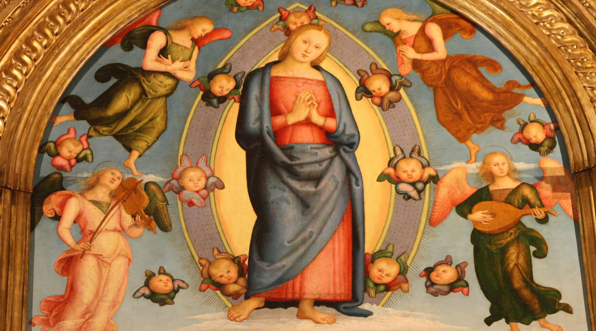 Assunzione di Maria, Pietro Vannucci detto il Perugino, 1513