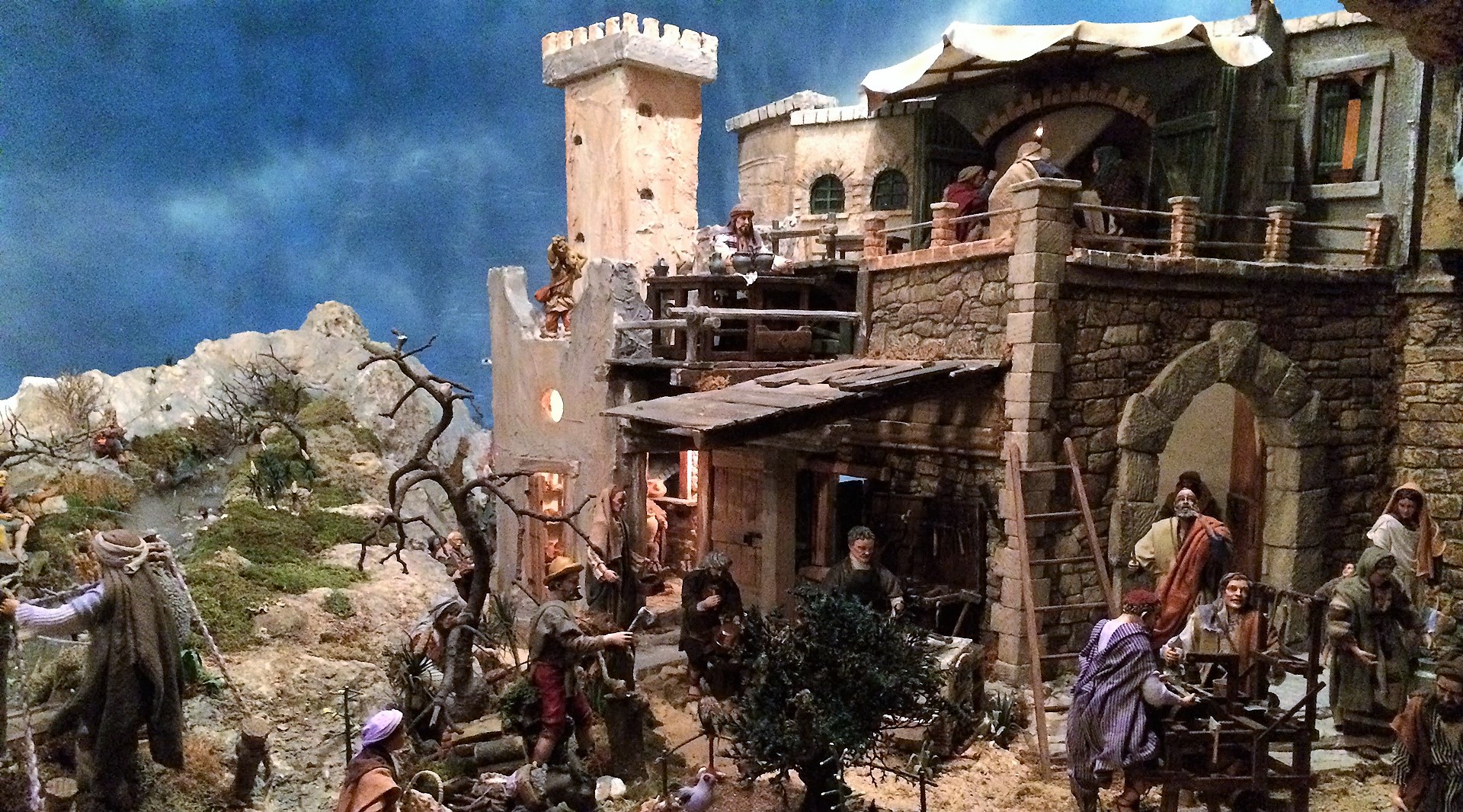 Presepe “De La Penna” a Penna in Teverina, Terni