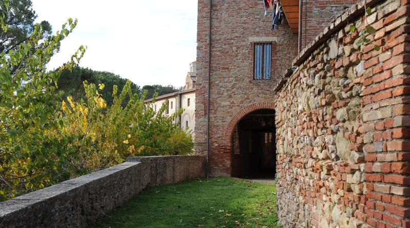 Medieval walkway
