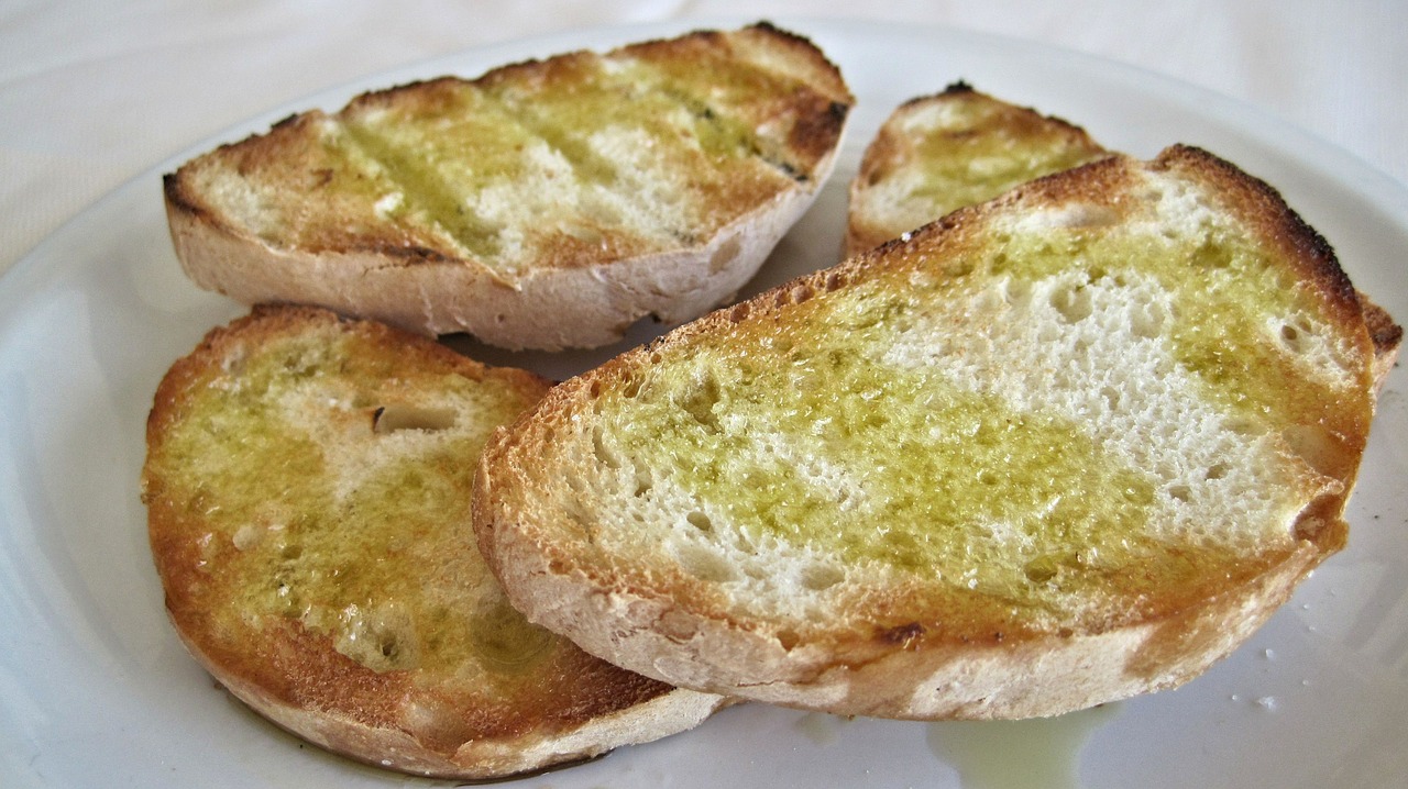 Tris di bruschette
