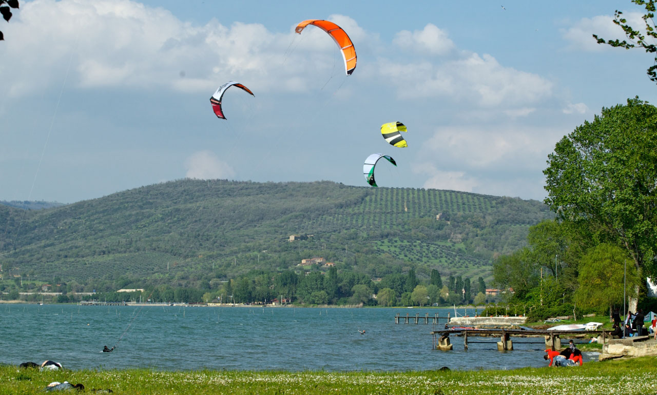 Sport acquatici al Lago Trasimeno