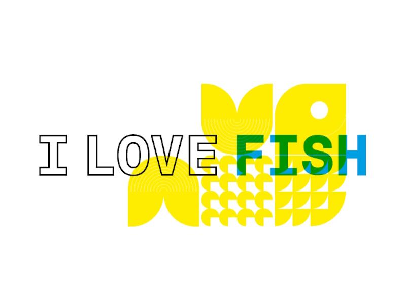 Poster i love fish 2026