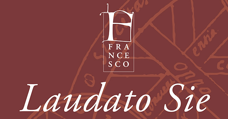 Poster for the “Laudato Sie” exhibition in Assisi