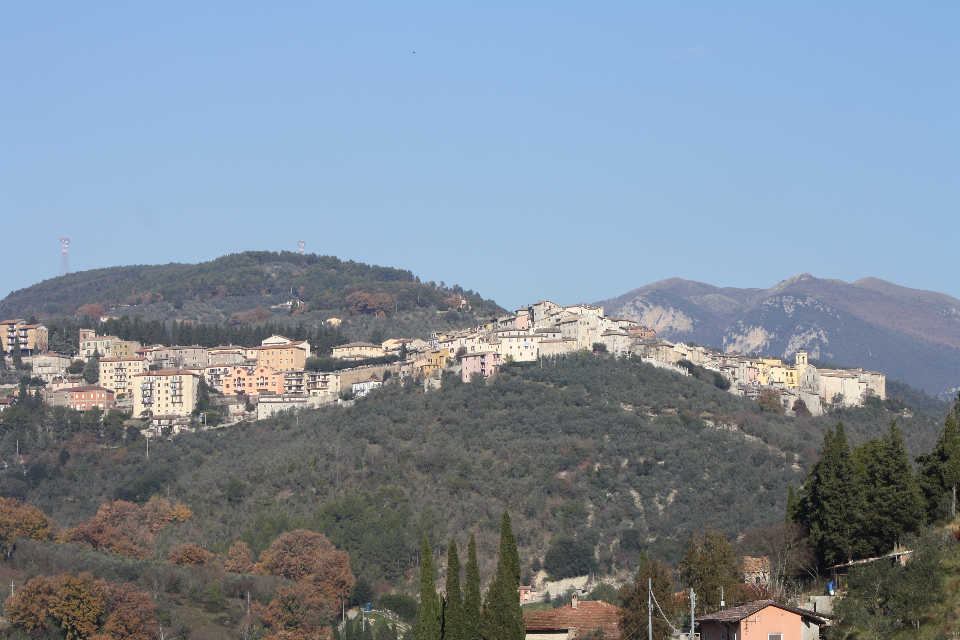 Itinerario da Montefranco a Monte Moro