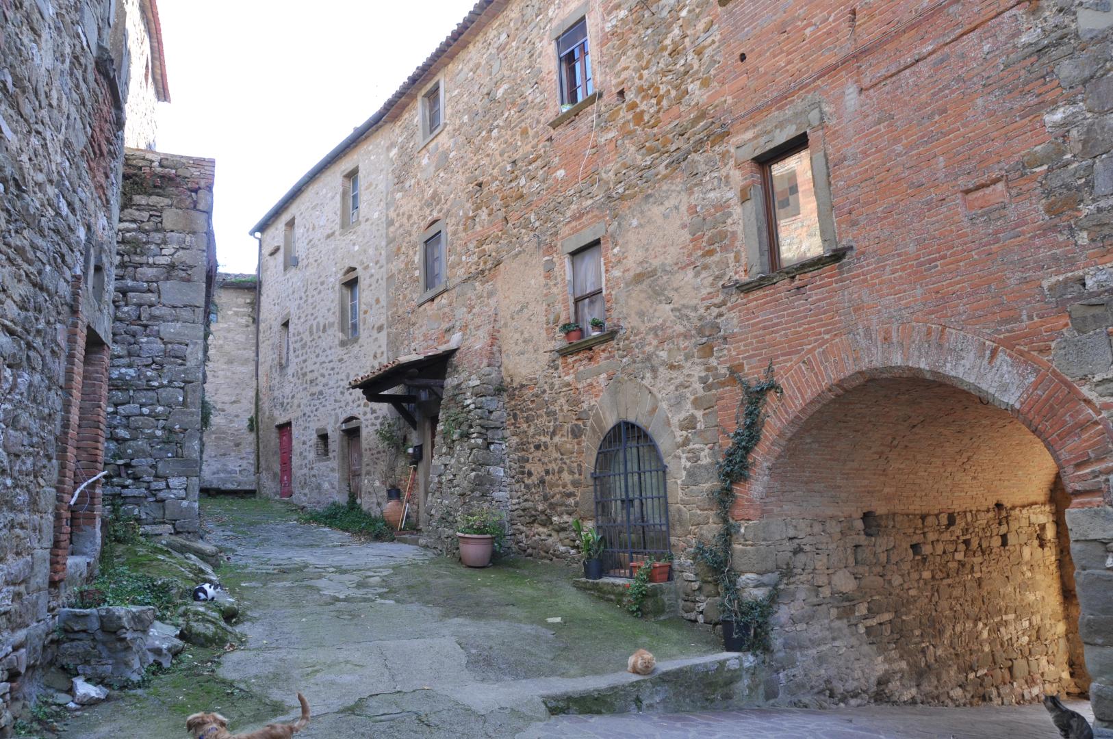 Burg von Lisciano Niccone
