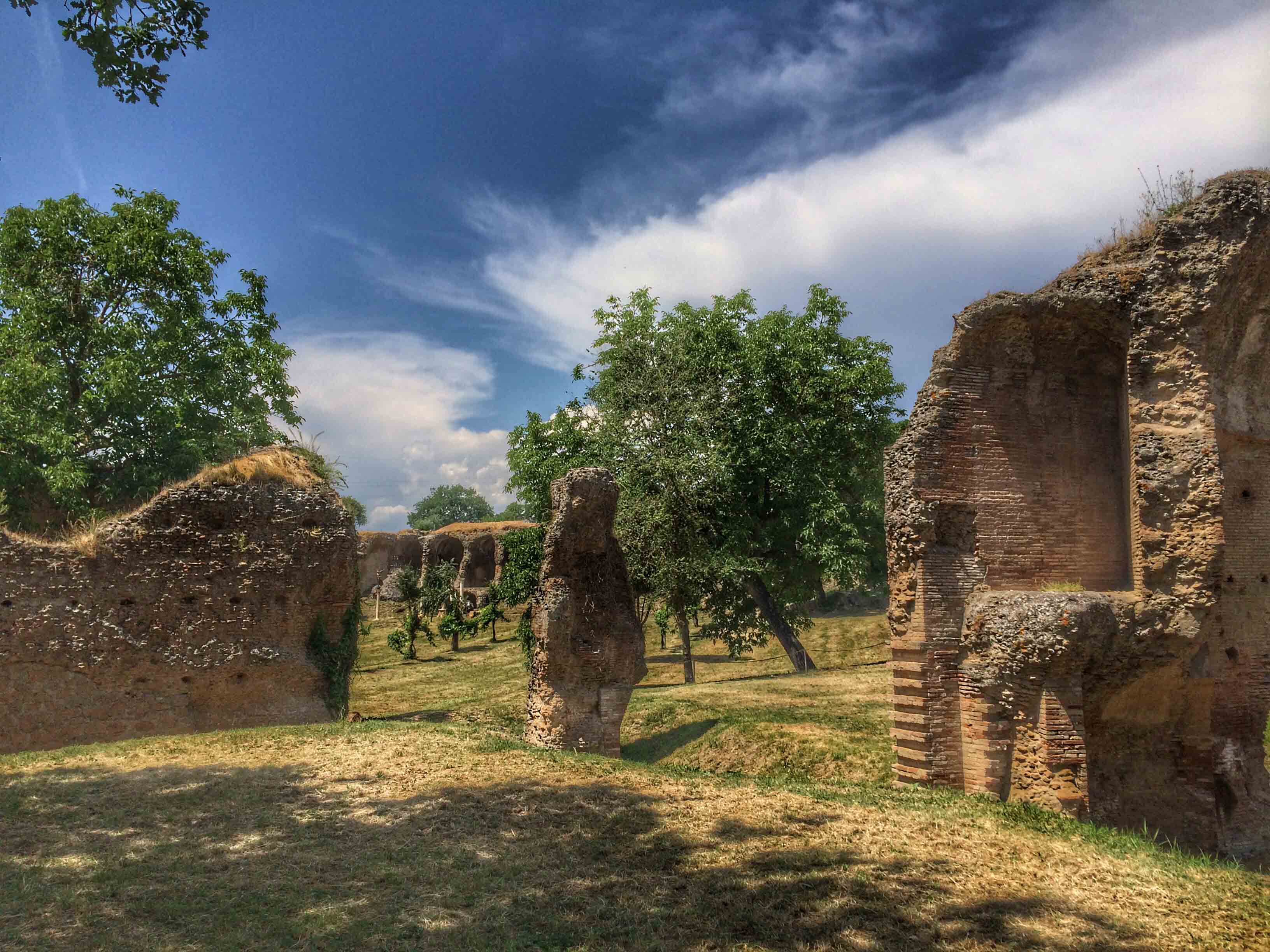 A journey through time along the Flaminian Way