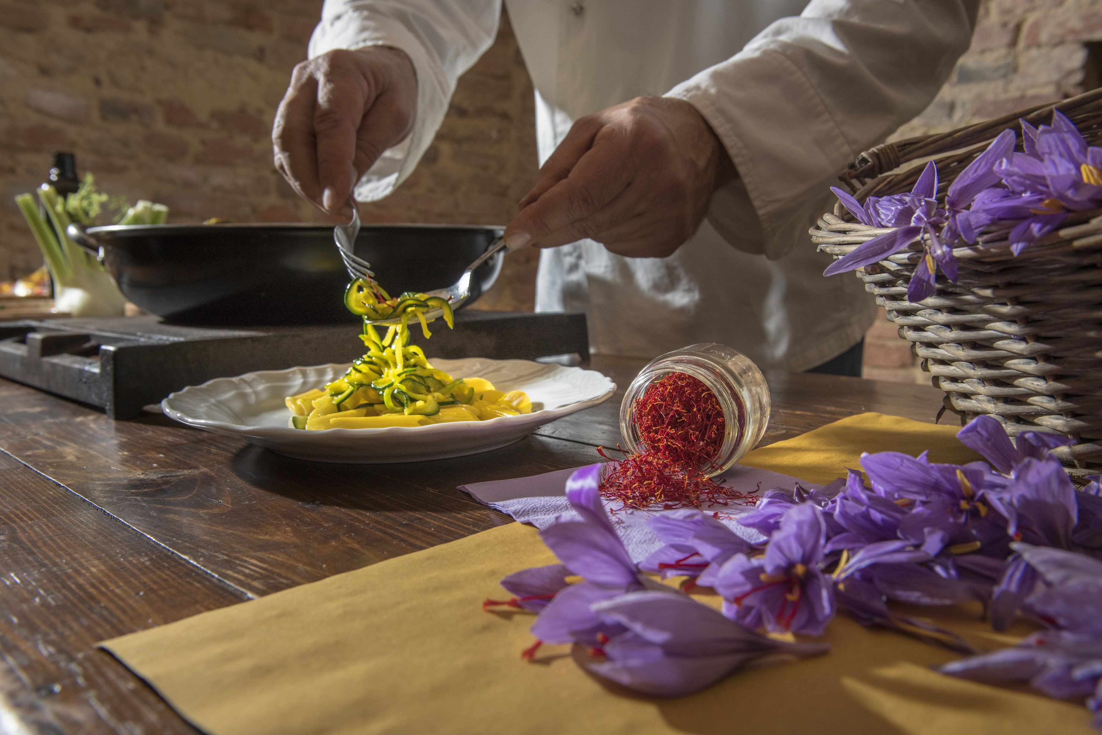 Lo zafferano in Umbria