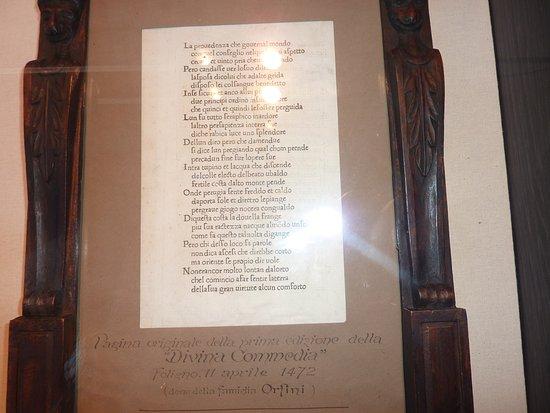 Titolo: Museo della Stampa. Die erste Ausgabe der Göttlichen Komödie