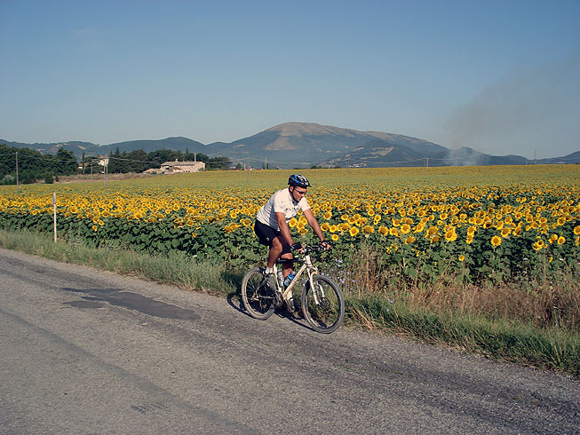 La Romana, the Mills at Galgata and the abbey of Montelabate
