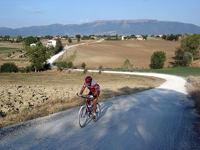 The Sagrantino wine trail and the views from Montefalco