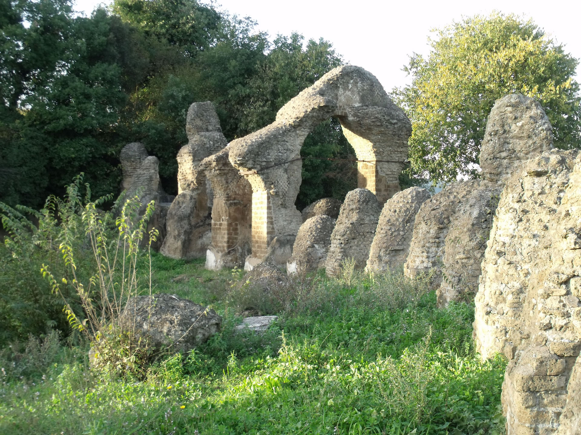 A journey through time along the Flaminian Way