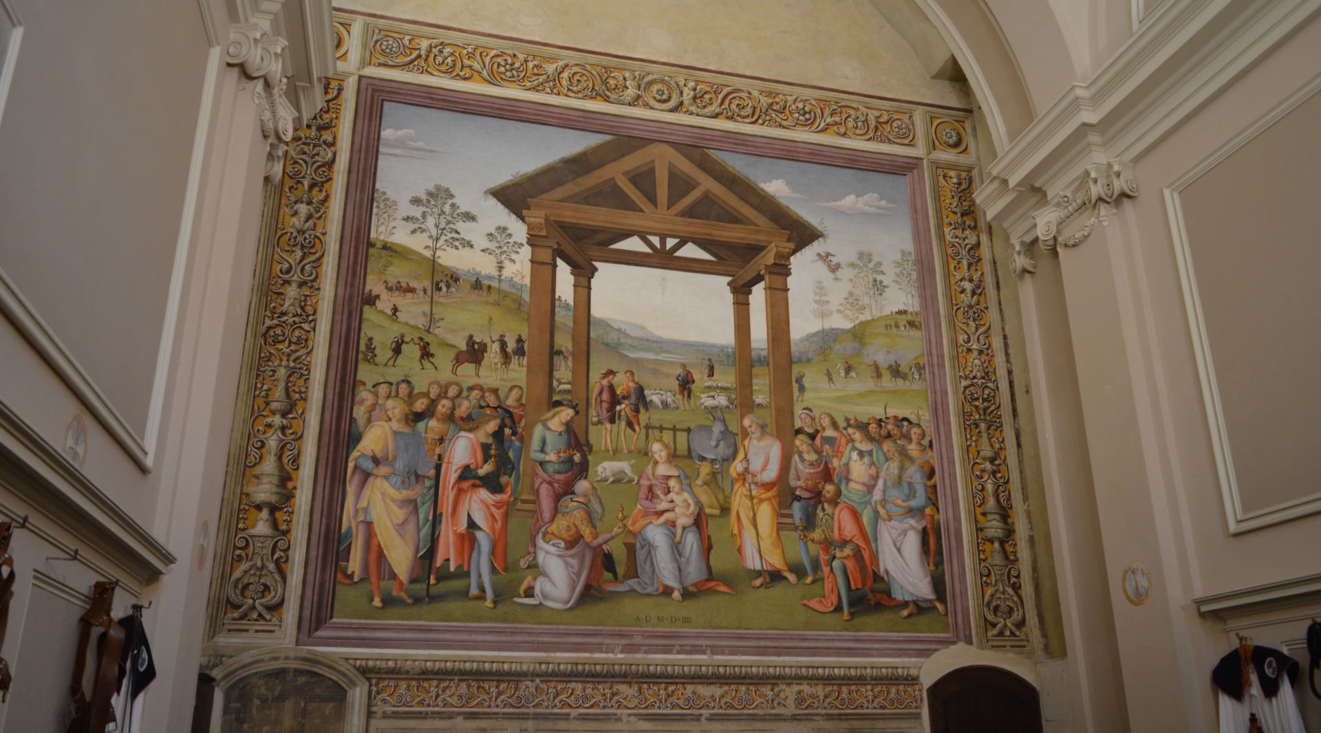 Adoration of the Magi, Pietro Vannucci