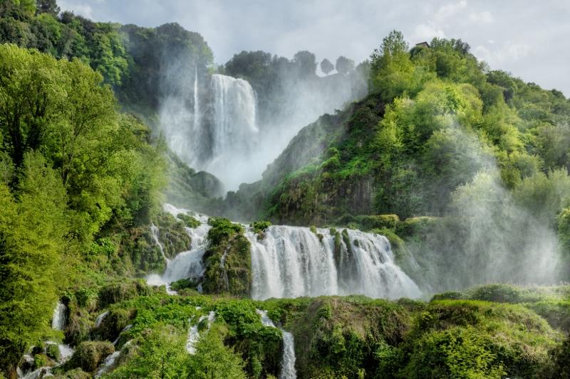 Marmore Falls footpaths