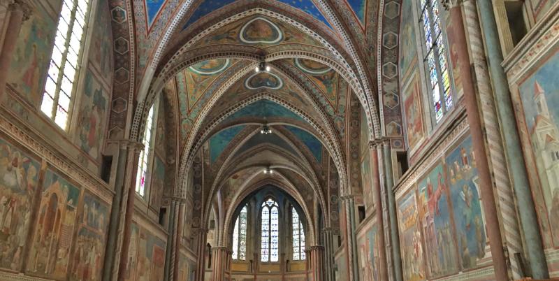 Da Assisi a Vallo di Nera sulle tracce di Giotto e Giotteschi