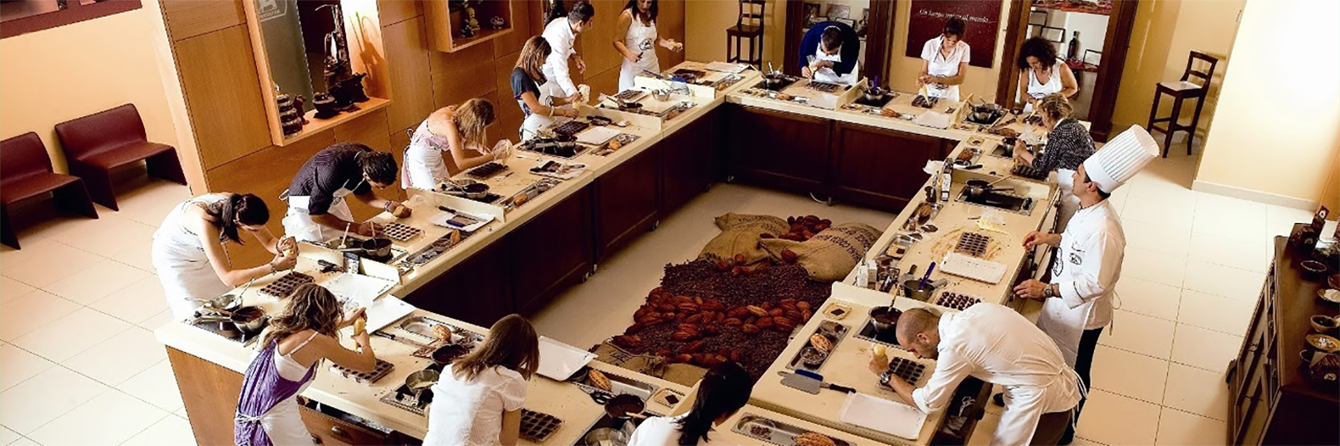 L’École du Chocolat Perugina et la Maison du Chocolat