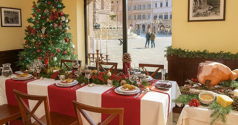 Titolo: Christmas lunch in Umbria