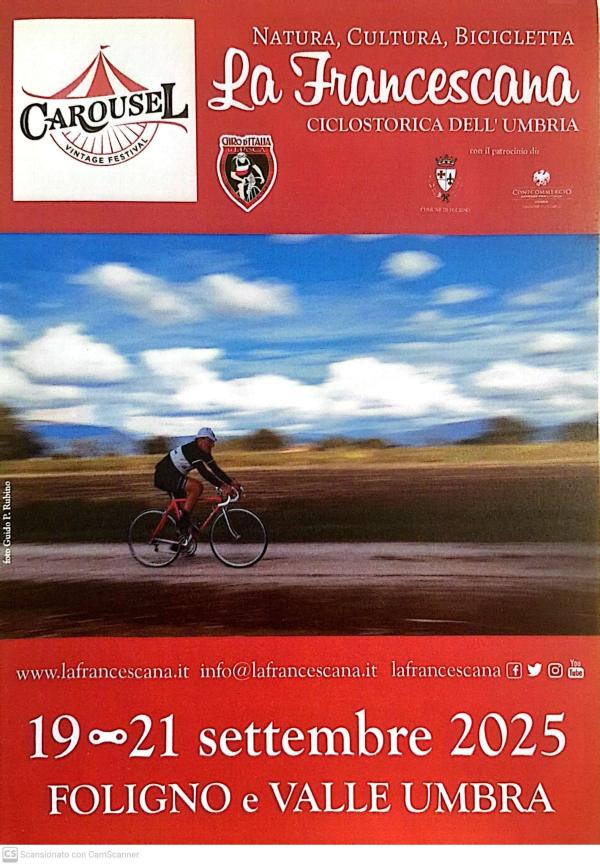 Poster of La Francescana Ciclostorica dell'Umbria in Foligno