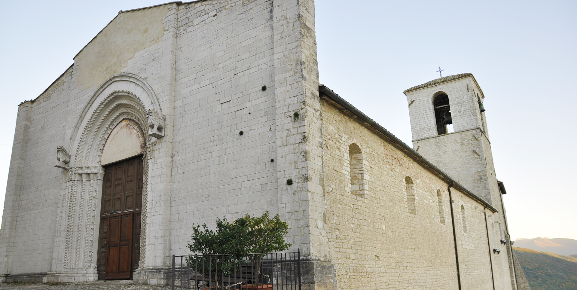 Church and convent of San Francesco - Monteleone di Spoleto