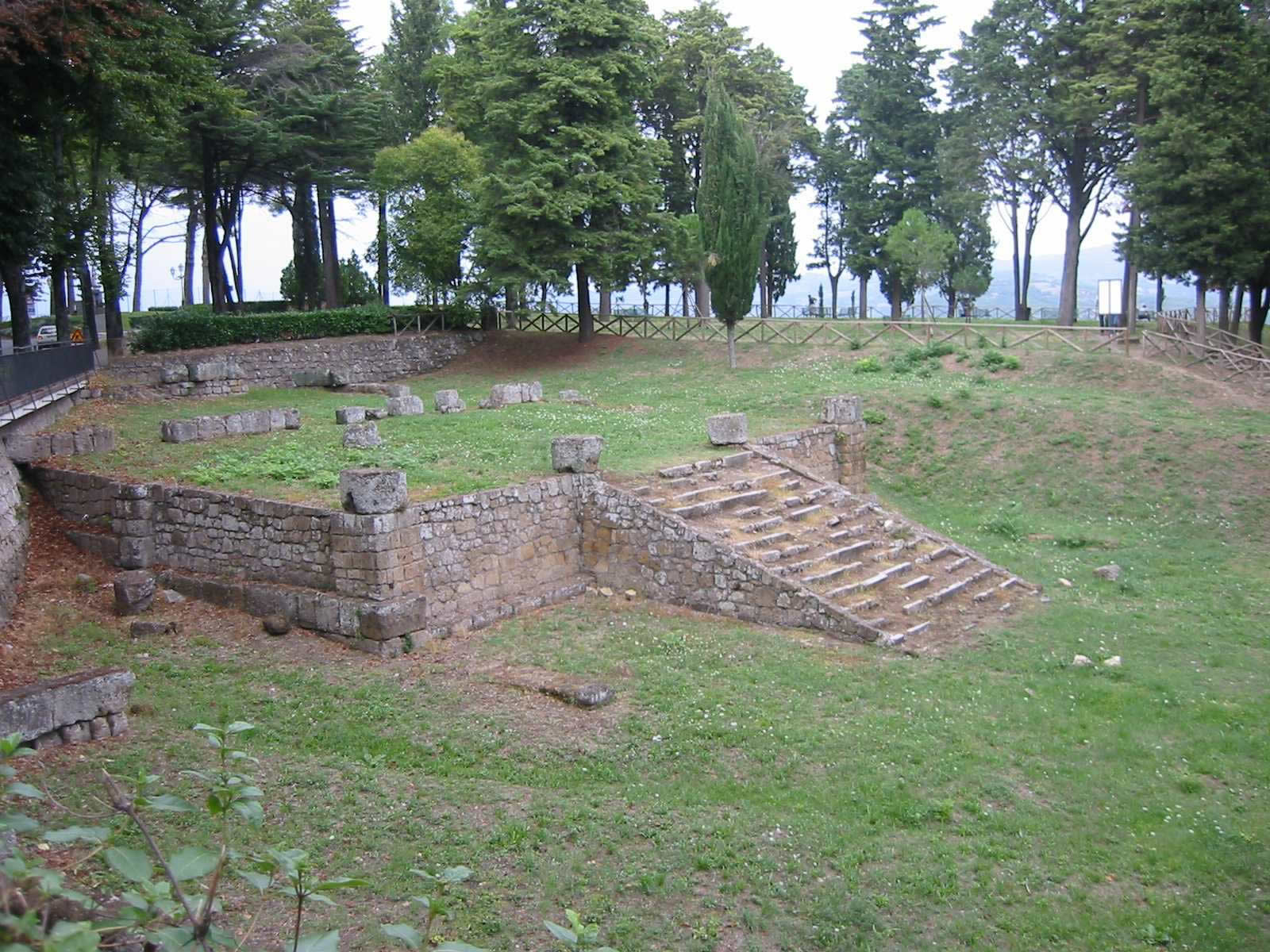 Archaeological Area of the Temple of Belvedere