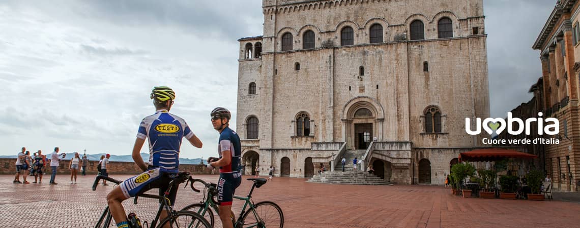 gubbio etapes de bicicleta caminho de francisco