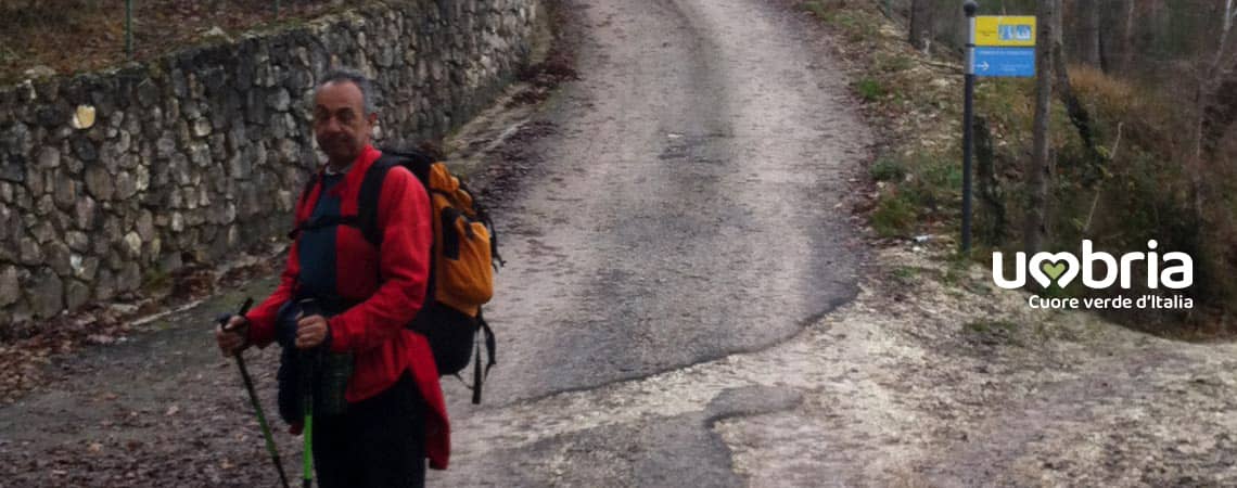 etappe 20A variante für farfa franziskusweg nach rom