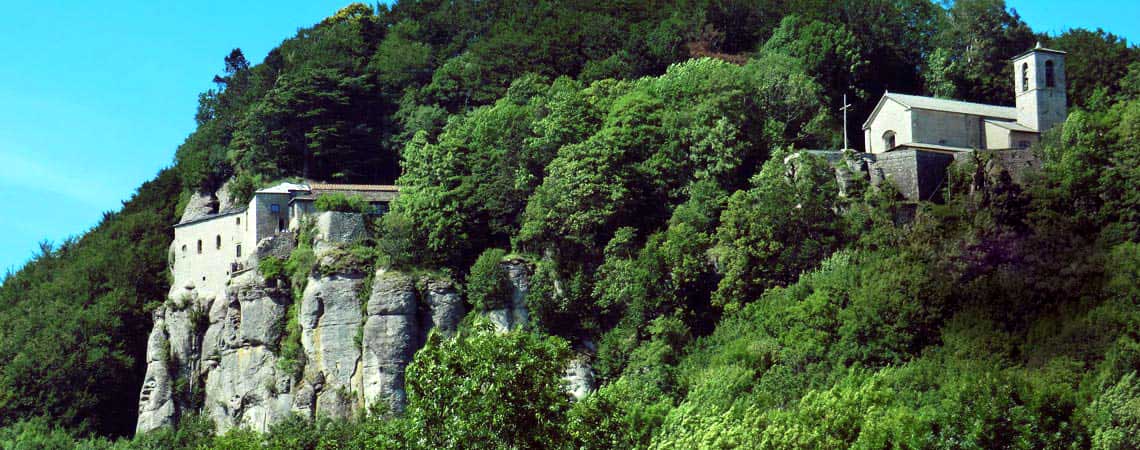 solitude and meditation on path to francesco