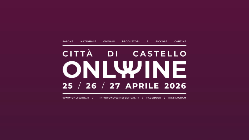 Poster Only Wine Festival 2026 in Città di Castello