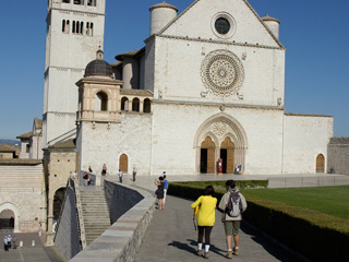 m assisi basilika des heiligen franz franziskanische orte valfabbrica assisi