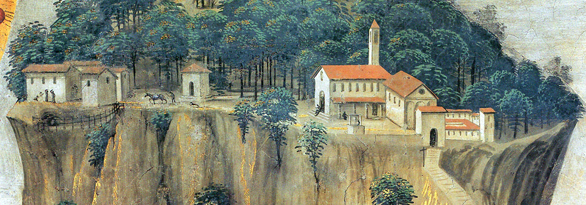 franziskaner heiligtum von La Verna pilgerfahrt des heiligen franz von Assisi