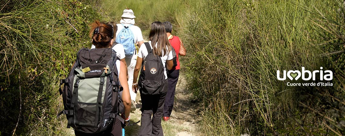 Walk together travel on foot Track of francesco